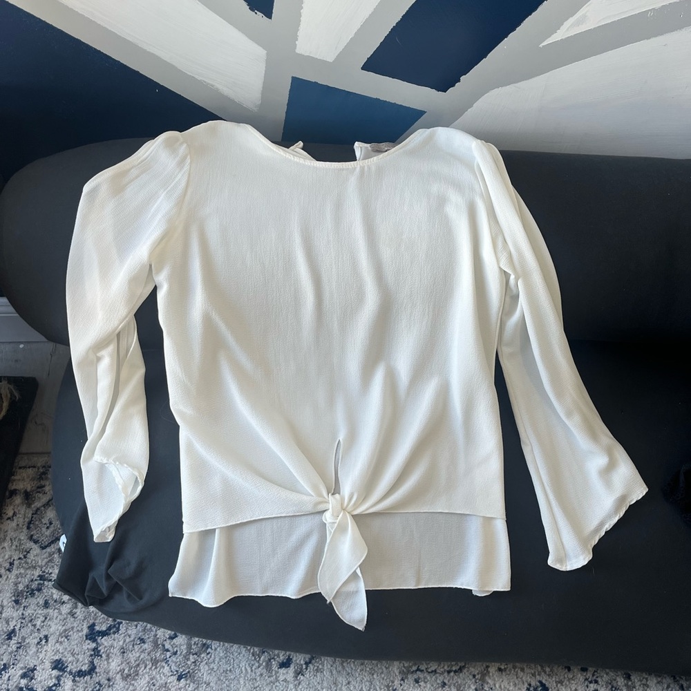 white blouse